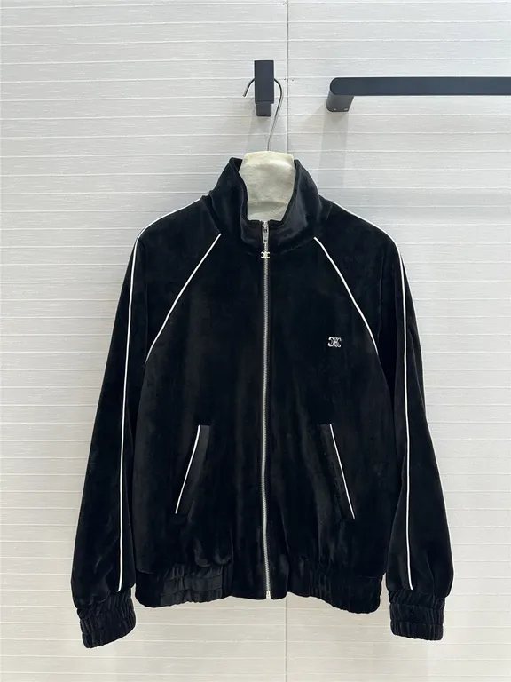 Celine Preppy Velvet Tracksuit